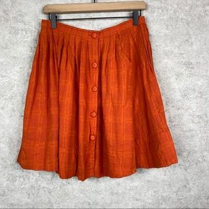 Anthropologie Skirts - Postmark Anthropologie Button Skirt Anthropologie Skirts - Postmark Anthropologie Button Skirt